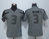 Women Limited Nike Seattle Seahawks #3 Wilson Gray Stitched Gridiron Gray Jersey,baseball caps,new era cap wholesale,wholesale hats